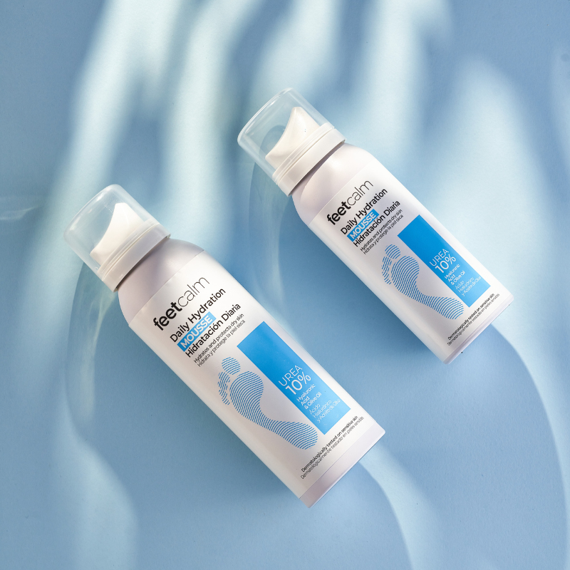 Mousse Hidratación Diaria, 75ml.  UREA 10%